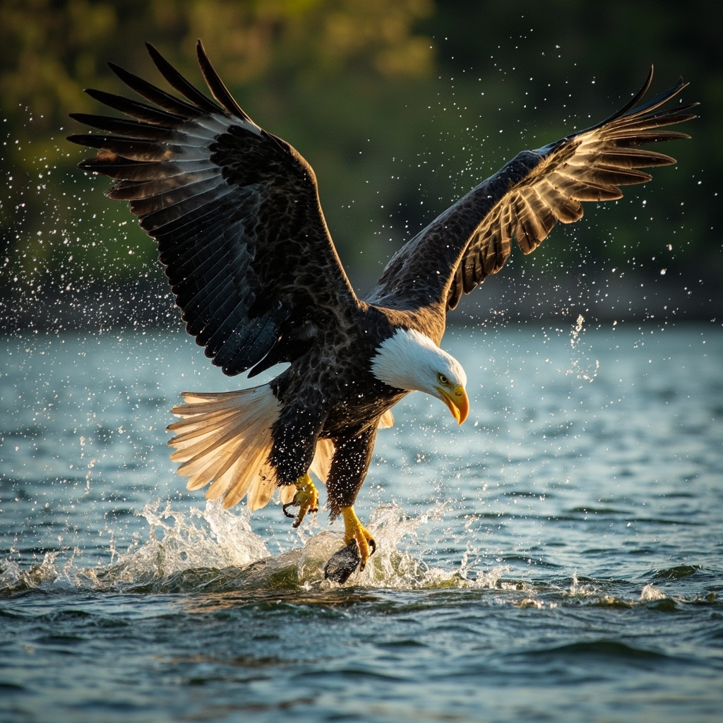 🦅 白头海雕 · 展翅