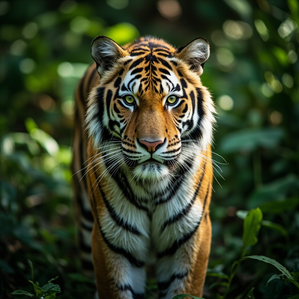 🐯 孟加拉虎 · 特写