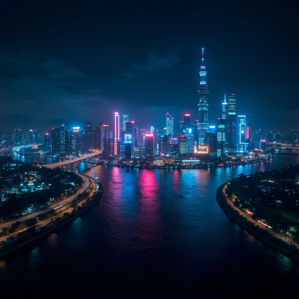 🌃 上海赛博