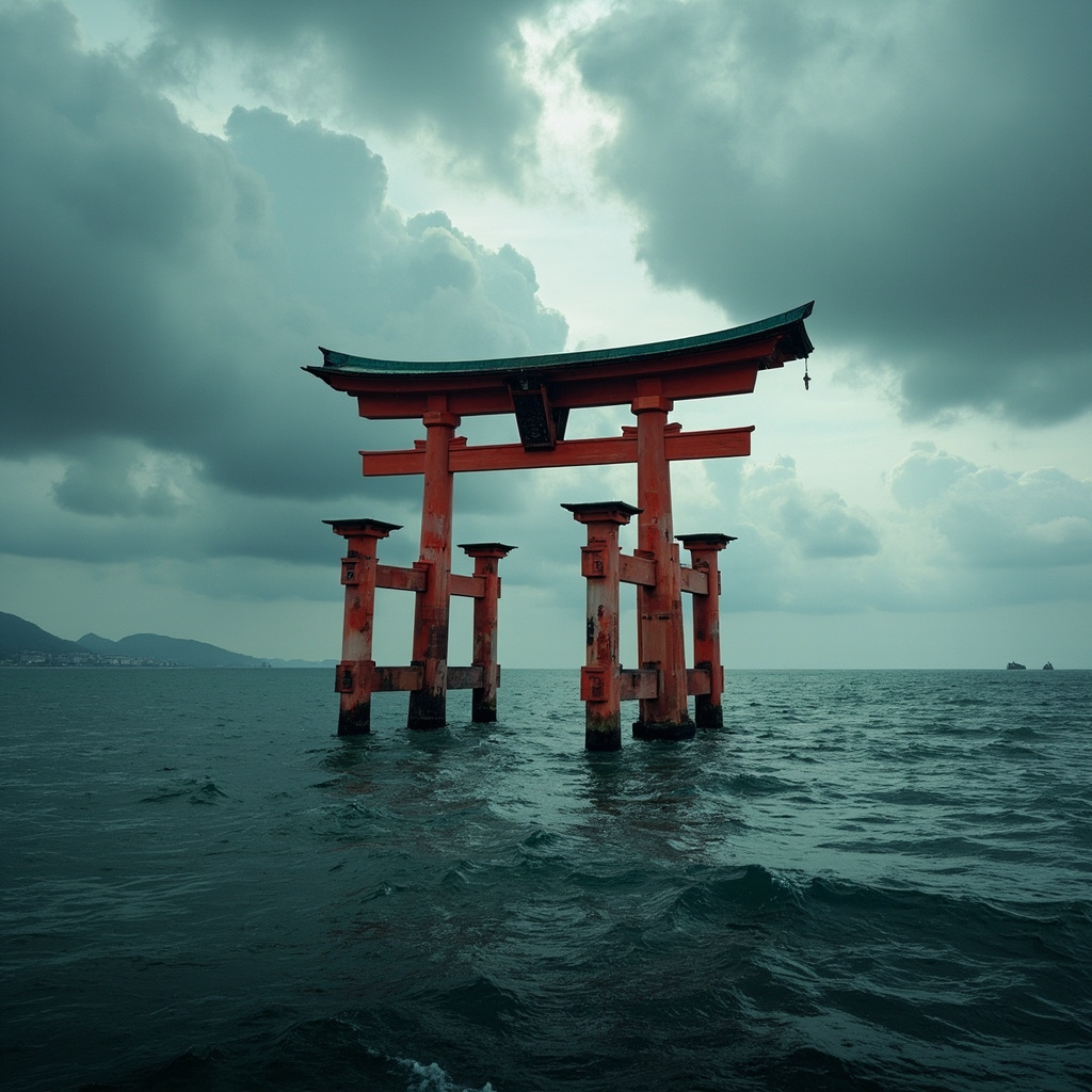 ⛩️ 严岛神社 · 潮汐